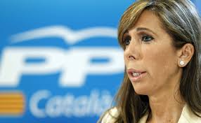 La presidenta del PP catalán, Alicia Sánchez-Camacho, en la sede de su partido. La presidenta del PP catalán, Alicia Sánchez-Camacho, en la sede de su - La-presidenta-del-PP-catalan--Alicia-Sanchez-Camacho--en-la-sede-de-su-partido-