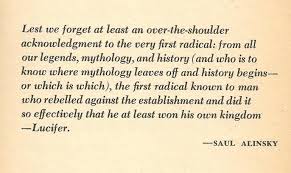 Image result for hillary rules for radicals lucifer pics