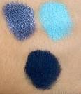 Blue matte eyeshadow