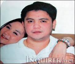 Katrina Paula with common-law partner Raymond Dominguez. Photo courtest of PNP-Highway Patrol Group. Requesting content. - pic-11041211130593