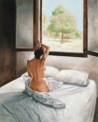 September Morning (oil on canvas) - John Worthington als ...