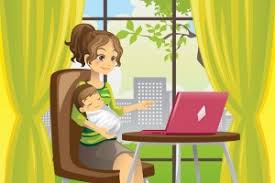 Resultado de imagen para mama en una computadora