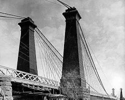 Image of Niagara Falls Suspension Bridge John A. Roebling pictures