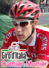 Giro d&#39;Italia 2010 : Damien Monier en solo vers sa première victoire pro en Les favoris avaient décidé de se reposer aujourd&#39;hui et un groupe de 19 coureurs ... - 307