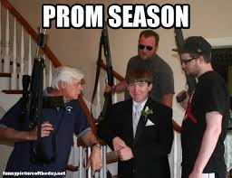 Prom Season Funny Over Protective Dad And Brothers With Guns | LOL ... via Relatably.com