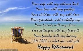 Happy Retirement Wishes for Friends - Text for Retirement Cards Images via Relatably.com
