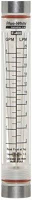 Amazon.com: Blue-White FLOWMETER 0.5-5GPM 1/2IN F-40500LN-8 ...