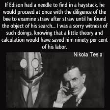 Quotes From Nikola Tesla | Nikola Tesla Quotes About Edison Four ... via Relatably.com