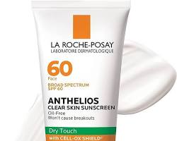 La RochePosay Anthelios Clear Skin Dry Touch Sunscreen SPF 60 sunscreen