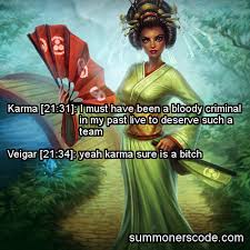 The Summoner&#39;s Code — Exhibit 247 Karma [21:31]: I must have been a... via Relatably.com