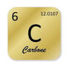 Chemische Symbol fur Carbon