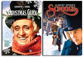 Charles Dickens&#39; A Christmas Carol - Alastair Sim and Albert Finney as Scrooge. Since it&#39;s in the public domain, you can read A Christmas Carol online by ... - christmas_carol-1d