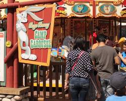 Image of Looney Tunes Carousel at Six Flags Over Texas