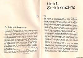 SPD – Wahlbroschuere – “WARUM” – Dr. Friedrich Beermann – BTW ...