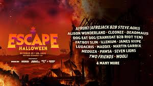 Escape Halloween 2024: A Spooky Celebration of Electronic Music and Immersive Experiences