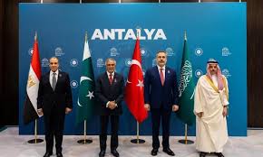 What are Pakistan, Saudi Arabia, Turkiye, and Egypt discussing about regional dynamics?