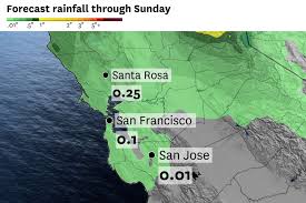 Weekend Storm to Bring Showers to the San Francisco Bay Area
