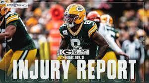 Packers and Vikings Face Injury Challenges Ahead of Week 12 Clash; Kelly Returns