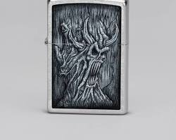 Zippo Çakmak 48681 Evil Tree Design resmi