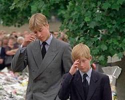 Image of Princess Diana's funeral