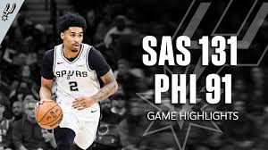Philadelphia 76ers vs San Antonio Spurs Live Stream: How To Watch NBA