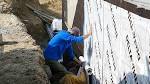 Etanchit des murs contre terre -