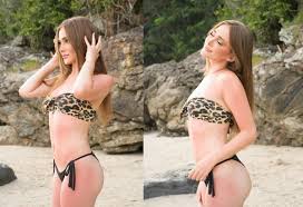Aos 19 anos, filha de Gabriela Duarte faz ensaio na praia com o pai fotógrafo