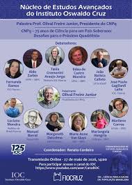 Presidente do CNPq é convidado para debate do Núcleo de Estudos do IOC