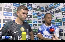 Joao Pedro explains how Chelsea players reacted when Emi Martinez walked into the dressing room