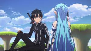 Résultat de recherche d'images pour "kirito et asuna"