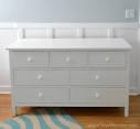 White changing table with drawers eBay