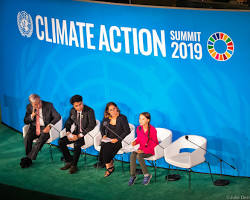  Greta Thunberg meeting with world leaders at the United Nations Climate Change Conference