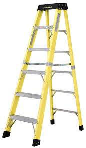 UTILITY FIBERGLASS ROUND RUNG SINGLES - Lynn Ladder
