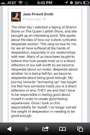 Wisdom. Pure wisdom. Jada Pinkett Smith. | .Quotes = Love ... via Relatably.com