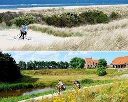 Afbeelding van Wandelen en fietsen in Zeeland