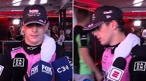 Colapinto: Cansancio extremo y calambres en el GP de Italia F1 - Imagen ilustrativa del artículo