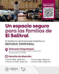 Habilitan refugio en El Salitral