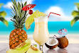 Pina Colada Cocktail Rezept