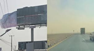 Alerta Protección Civil por fuertes vientos y tolvaneras en carreteras