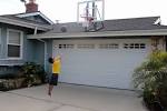 Basketball hoops for garage