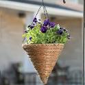 How to Make a Hanging Basket in a Cone Style Planter (New Style)