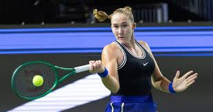 Xinyu Wang vs Joanna Garland · Round 2 · WTA Singapore - Tennis.com