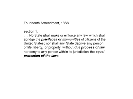 Fourteenth Amendment Quotes. QuotesGram via Relatably.com
