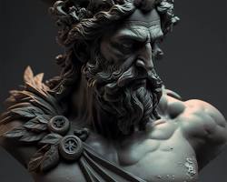 Image of Zeus King of the Gods Iliad classical art