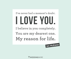 I&#39;ve never had a moment&#39;s doubt. I love you. I believe in you ... via Relatably.com