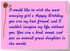 Birthday quotes for a daughter, happy birthday quotes to daughter ... via Relatably.com