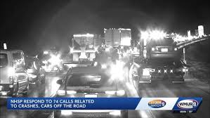 Slick Roads Cause Multiple Crashes in New England