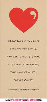 6 Valentine&#39;s Day-Perfect Rom-Com Movie Quotes We Love: Glamour.com via Relatably.com