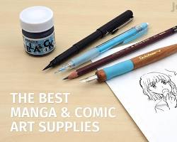 Hình ảnh về art supplies for anime drawing