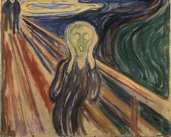 Image of Scream by Edvard Munch (1910)